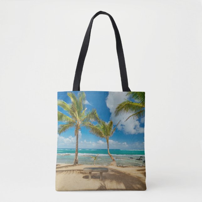 Tropical Beaches | Kuau Cove Beach, Maui Hawaii Tote Bag (Front)
