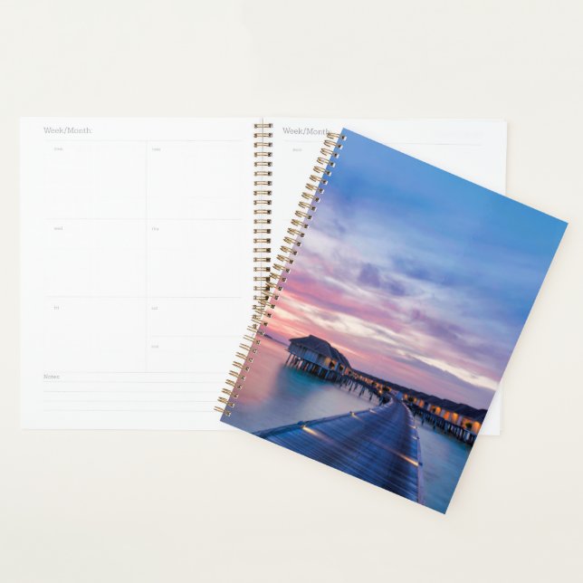 Tropical Beaches | Maldives Bungalows Planner (Display)