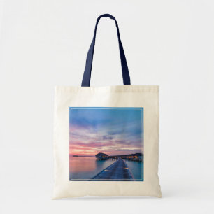 Tropical Beaches Maldives Bungalows Tote Bag