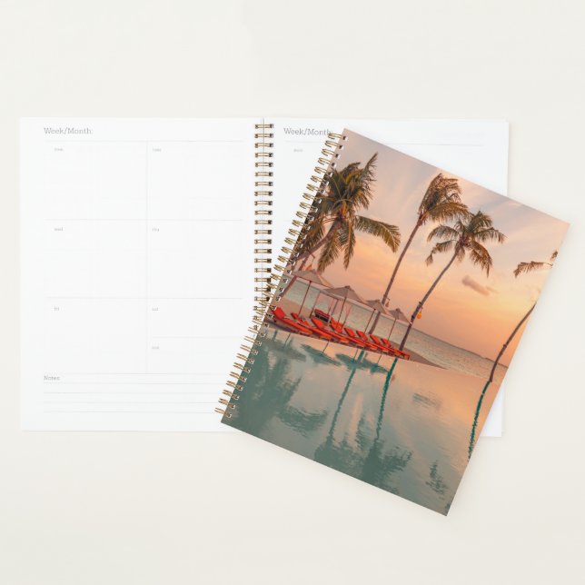 Tropical Beaches | Maldives Tropical Beach & Pool Planner (Display)