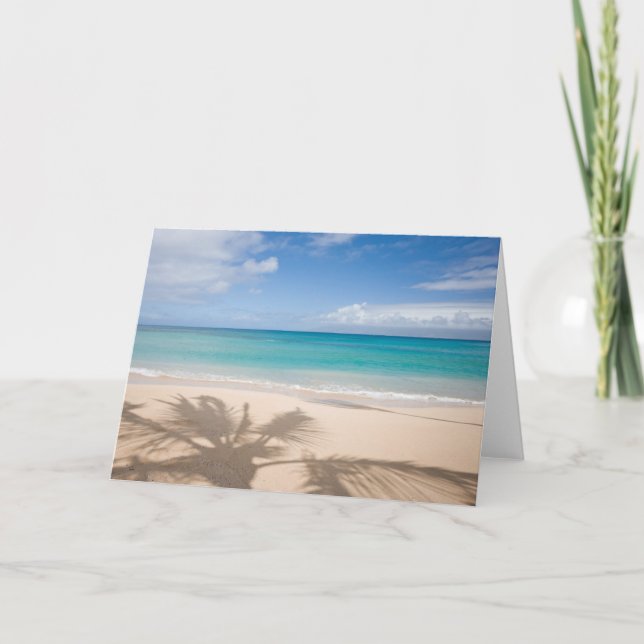 Tropical Beaches | Maui, Hawaii Card (Front)