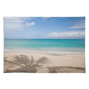 Tropical Beaches   Maui, Hawaii Cloth Placemat
