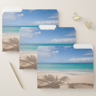 Tropical Beaches Maui, Hawaii File Folder