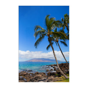 Tropical Beaches Maui Hawaii Island Acrylic Print