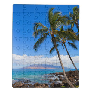 Tropical Beaches Maui Hawaii Island Jigsaw Puzzle