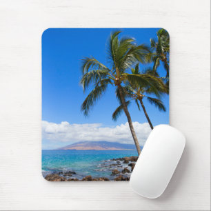 Tropical Beaches Maui Hawaii Island Mouse Pad