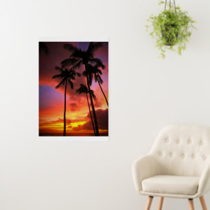 Tropical Beaches Maui Hawaii Islands Foam Board