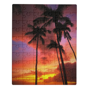 Tropical Beaches Maui Hawaii Islands Jigsaw Puzzle