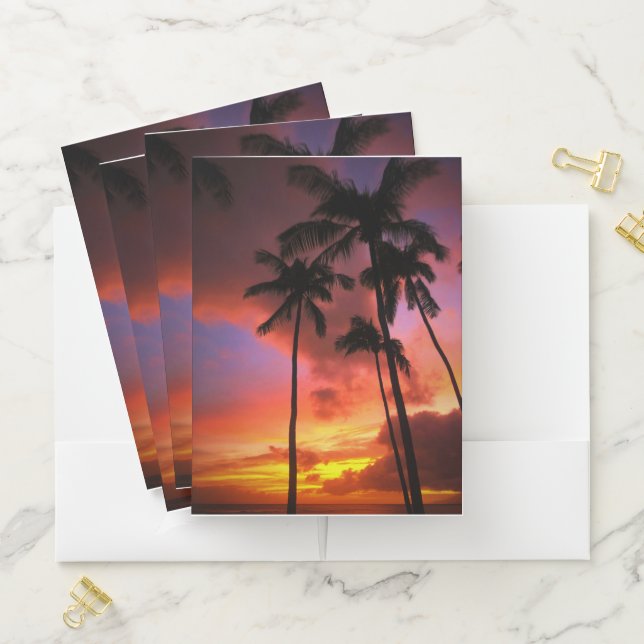 Tropical Beaches | Maui Hawaii Islands Pocket Folder (In Situ)