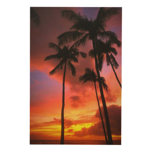 Tropical Beaches   Maui Hawaii Islands Wood Wall Art