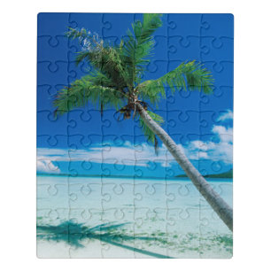 Tropical Beaches   Motu Tofari Beach, Bora Bora Jigsaw Puzzle