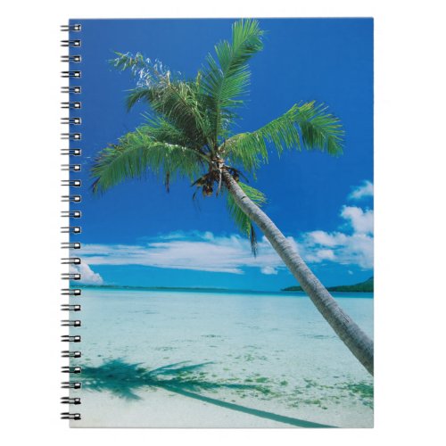 Tropical Beaches  Motu Tofari Beach Bora Bora Notebook