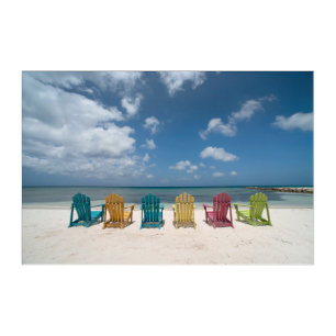 Tropical Beaches Palm Beach, Aruba Acrylic Print