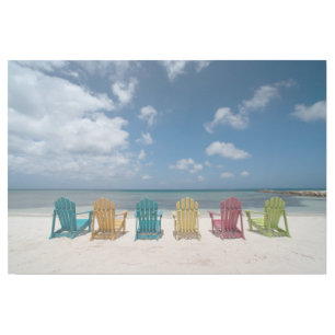 Tropical Beaches Palm Beach, Aruba Gallery Wrap