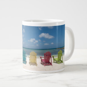 Tropical Beaches   Palm Beach, Aruba Giant Coffee Mug