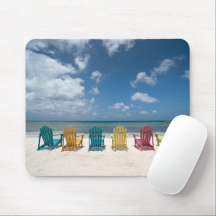 Tropical Beaches Palm Beach, Aruba Mouse Pad