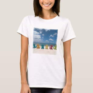 Tropical Beaches Palm Beach, Aruba T-Shirt