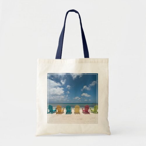 Tropical Beaches  Palm Beach Aruba Tote Bag