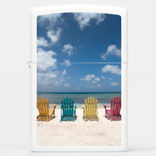 Tropical Beaches   Palm Beach, Aruba Zippo Lighter