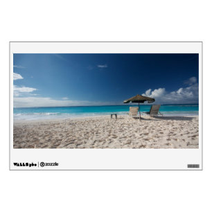 Tropical Beaches Sandy Beach, Anguilla Wall Decal