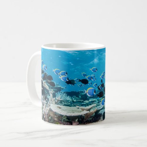 Tropical Beaches  Sturgeon Amongst Coral Coffee Mug