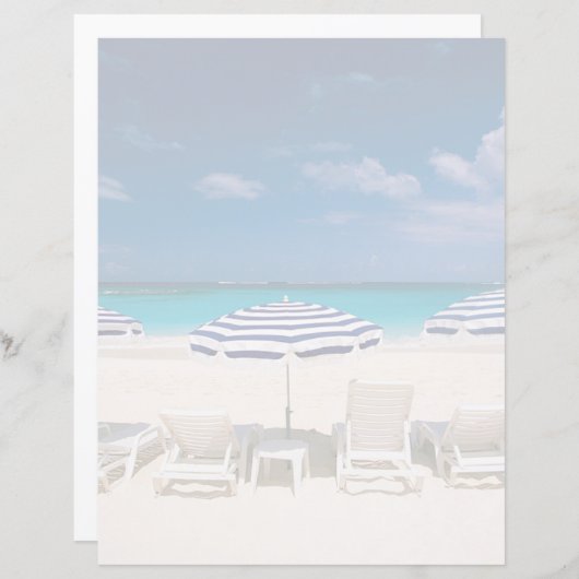 Tropical Beaches | Tropical Beach Anguilla (Front/Back)