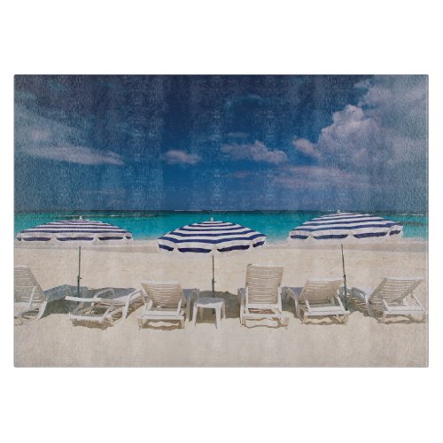 Tropical Beaches  Tropical Beach Anguilla Cutting Board