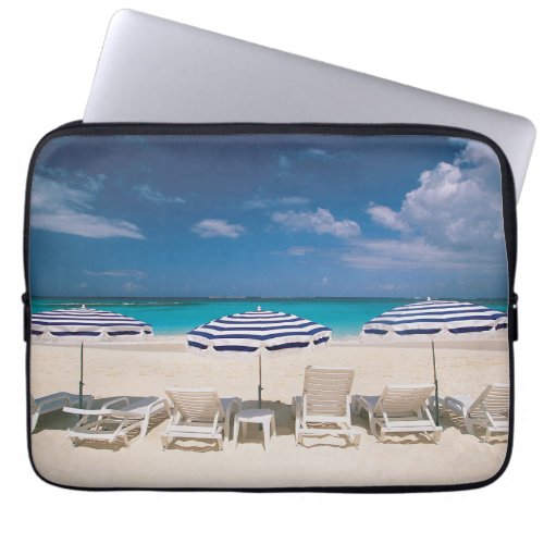 Tropical Beaches  Tropical Beach Anguilla Laptop Sleeve