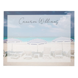 Tropical Beaches Tropical Beach Anguilla Notepad