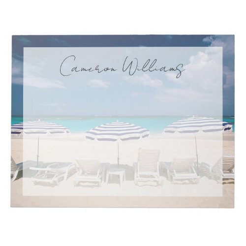 Tropical Beaches  Tropical Beach Anguilla Notepad