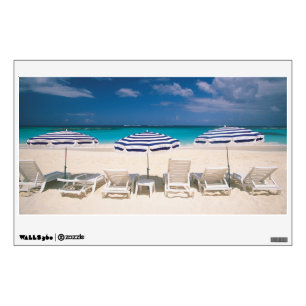 Tropical Beaches Tropical Beach Anguilla Wall Decal