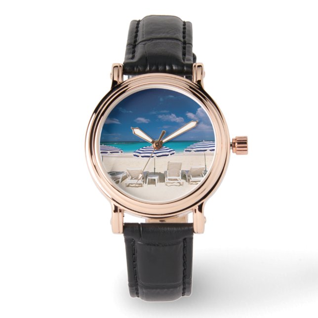 Tropical Beaches | Tropical Beach Anguilla Watch (Front)