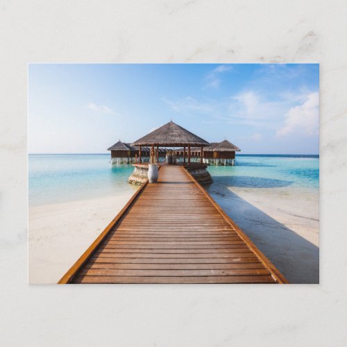 Tropical Beaches  Tropical Island Maldives Postcard