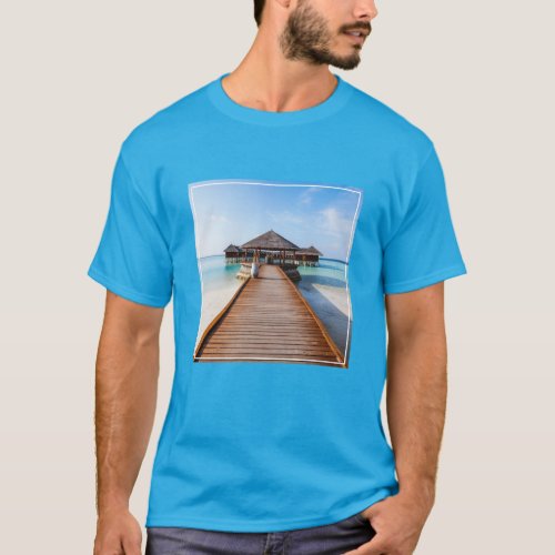 Tropical Beaches  Tropical Island Maldives T_Shirt