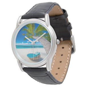 Tropical Beaches Tropical Landscape Beach Swing Watch