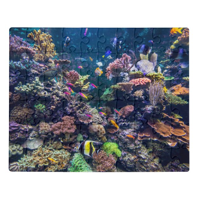 Tropical Beaches | Underwater Coral Reef Jigsaw Puzzle (Puzzle Horizontal)