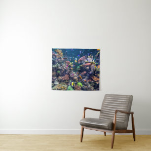 Tropical Beaches   Underwater Coral Reef Tapestry