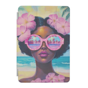 Tropical Beauty in Pink Shades iPad Mini Cover
