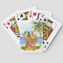 Tropical Beauty Playing Cards