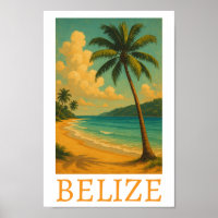 Tropical Belize Beach Caribbean Vacation