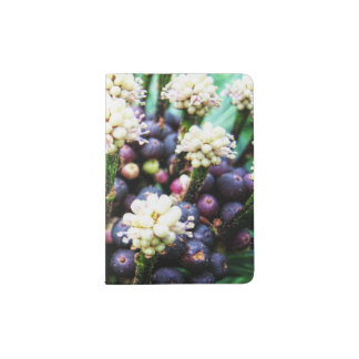 Tropical berries 3 passport holder
