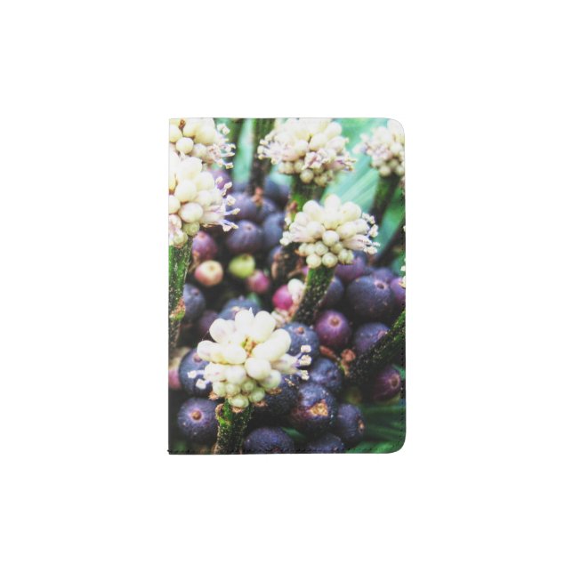 Tropical berries 3 passport holder (Front)