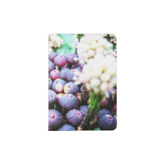 Tropical berries 4 passport holder
