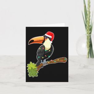 Tropical Bird Hawaiian Summer Toucan Christmas In Card