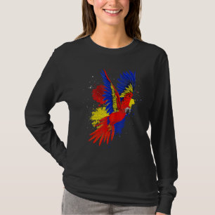 Tropical Bird Jungle Animal Bird Watching Macaw Pa T-Shirt