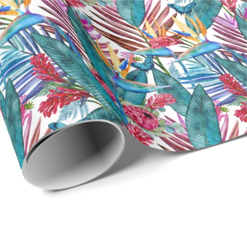 Tropical Bird Of Paradise  Wrapping Paper