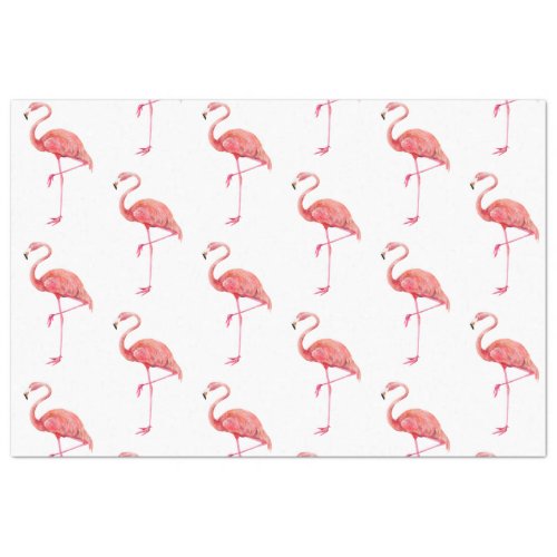 Tropical Bird Series  Flamingo Design 2 Tissue Paper