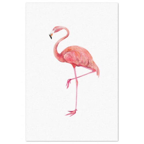Tropical Bird Series  Flamingo Tissue Paper