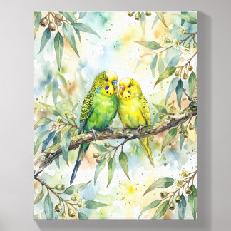 Tropical Bird Wall Decor Canvas Photo Tile