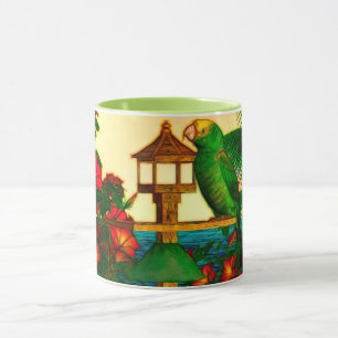 Tropical Birds 1 "Parrots" Mug